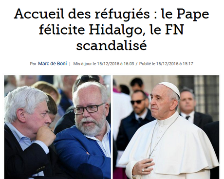 le #FN, un parti pas très catholique…