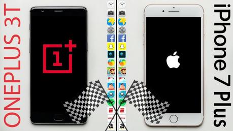 iPhone 7 Plus vs OnePlus 3T : quel est le plus rapide ?