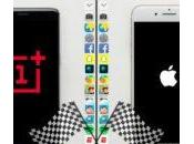 iPhone Plus OnePlus quel plus rapide