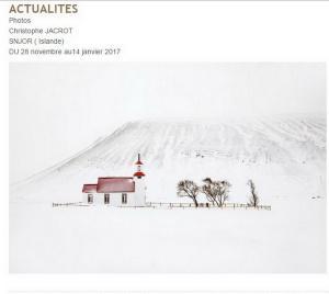 Galerie de l’Europe – exposition Christophe JACROT   » SNJOR » jusqu’au 14 Janvier 2017