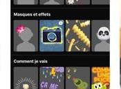 Facebook Messenger ajoutez masques, stickers filtres photos vidéos