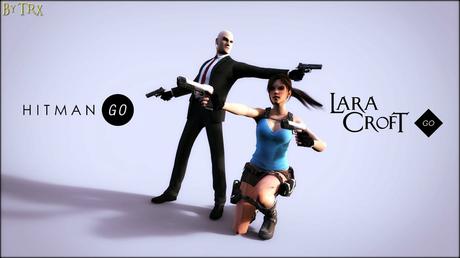 Hitman GO et Lara Croft GO à 0.99 € au lieu de 4.99 €