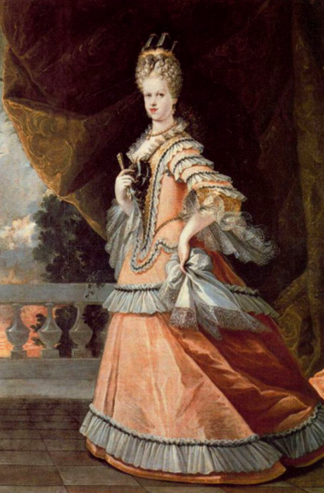 Marie-Louise en 1708 par l'atelier de Melendez