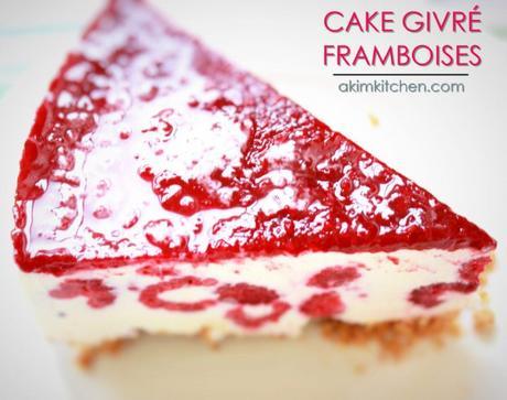 LE CAKE GIVRÉ AUX FRAMBOISES & MASCARPONE