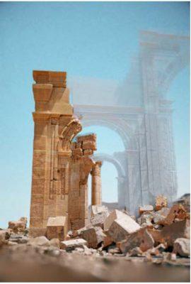 Palmyre Arche, reconstruction 3D image 3D © Iconem, DGAM