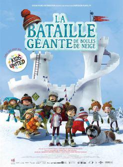 La bataille géante de boule de neige - affiche