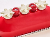 Gourmandise/Food superbe bûche Restaurant Beige