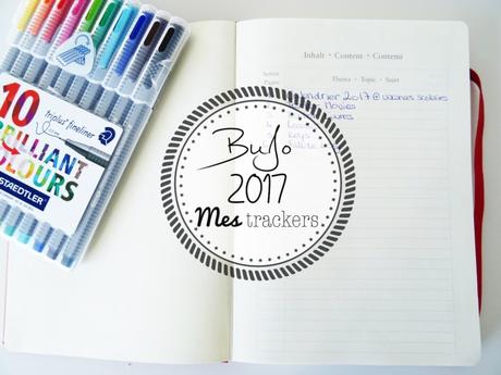 Bullet Journal : mes trackers pour 2017