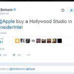 Apple pourrait racheter un studio hollywoodien en 2017