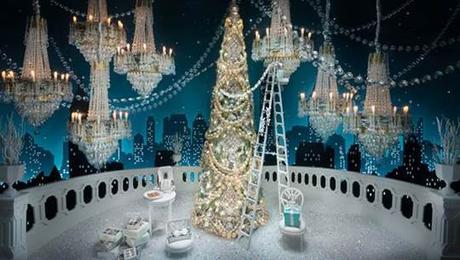 Tiffany & Co. – La magie des traditionnelles vitrines de Noël à New-York