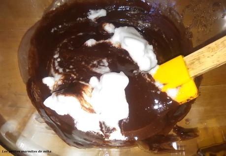 Gâteau "parfait&quot; marrons et chocolat