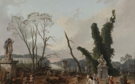hubert-robert-1777-lentree-du-tapis-vert-a-versailles-musee-national-du-chateau-de-versailles