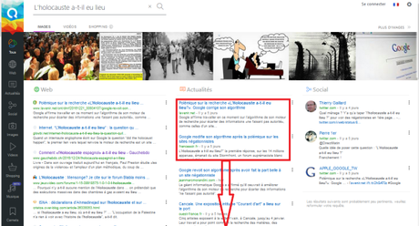 Google, ce (trop gros) vecteur de #PesteBrune. Et de #Desinformation. #stormfront #antifa
