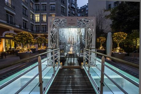 Le Bar éphémère du Royal Monceau Raffles Paris : Jardin d’Hiver Belvedere vodka