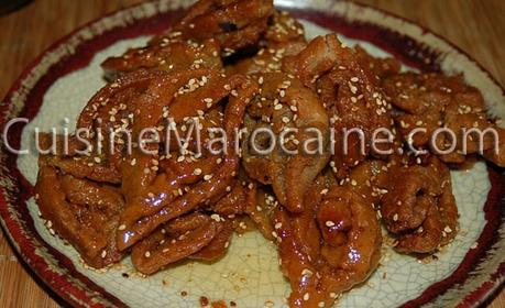 Recette de Halwa aux cacahuètes  cuisine marocaine à base de oeufs  Dico