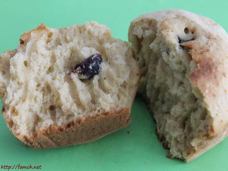 Muffin cerise griotte