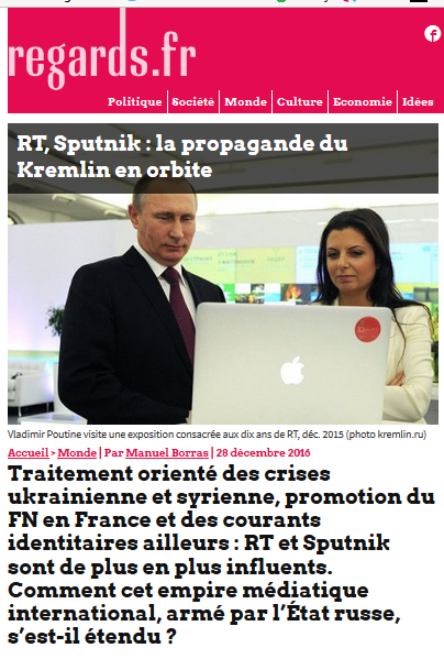 #RT et #Sputnik, relais insupportables de #PesteBrune