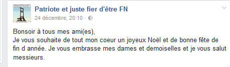 Saint Neuneu a encore frappé. Cette fois à #Angoulême #FN