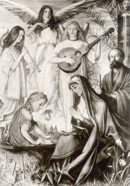 La Sainte Famille, une image de Noel wagnérienne de Paul von Joukowsky