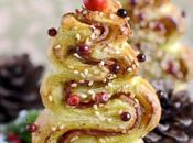 Sapins feuilletés pesto jambon