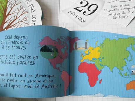 Mon livre des questions-réponses – Le temps qui passe. Usborne – 2016 (Dès 4 ans)