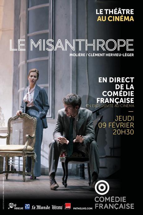 Cinéma : Le Misanthrope en direct de La Comédie Française