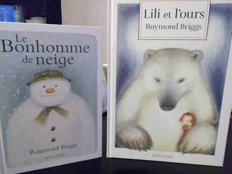 Feuilletage d'albums #40 : Raymond Briggs fête l'hiver ! Le Bonhomme de neige - Lili et l'ours