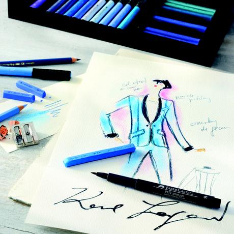 Karl Lagerfeld x Faber-Castell !