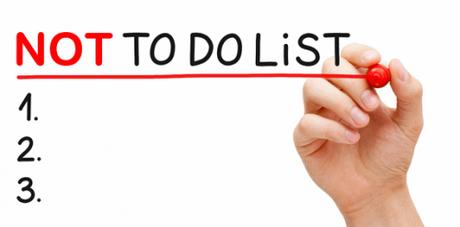 Bonnes Résolutions – Faire une Not To Do List !