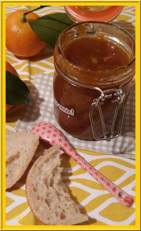 Confiture de Clémentine aux noix et quatre épices Confiture de Clémentine aux noix et quatre épices