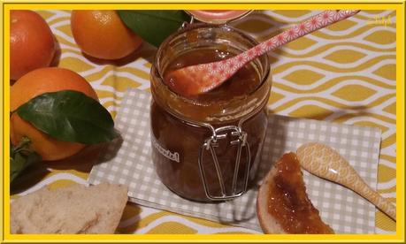 Confiture de Clémentine aux noix et quatre épices Confiture de Clémentine aux noix et quatre épices