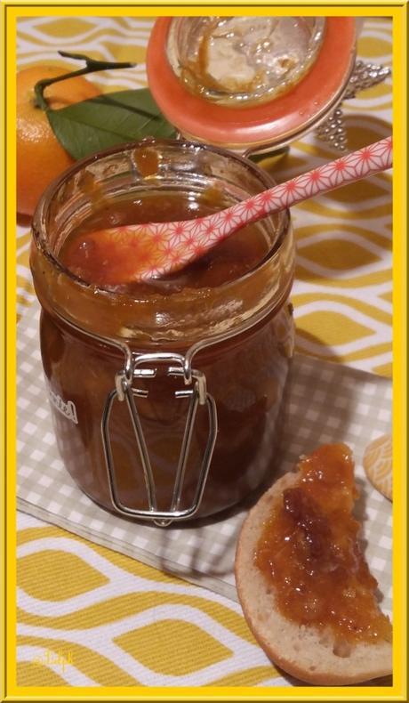 Confiture de Clémentine aux noix et quatre épices Confiture de Clémentine aux noix et quatre épices
