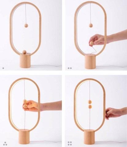 Cette lampe du nom de Heng Balance Lamp dispose d’un interrupteur en lévitation !