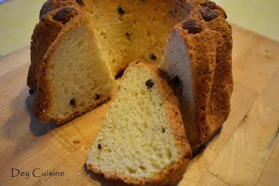 Kouglof aux pépites de chocolat