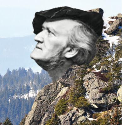 Richard-Wagner-Kopf: la tête de Richard Wagner, une formation rocheuse dans le Bayerischer Wald