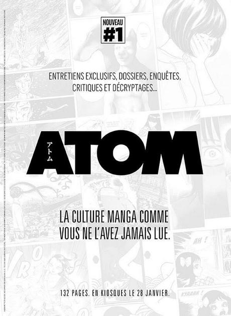 ATOM, nouveau magazine culturel sur le manga