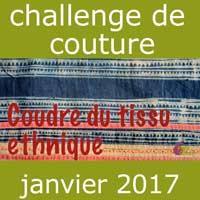 Participez au challenge du mois de janvier : cousez ethnique #challengecoutureethnique