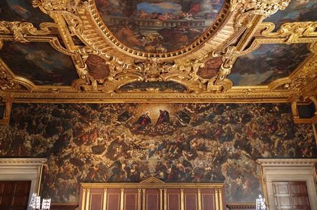 venise italie palais doges san marco salle grand conseil maggior consiglio