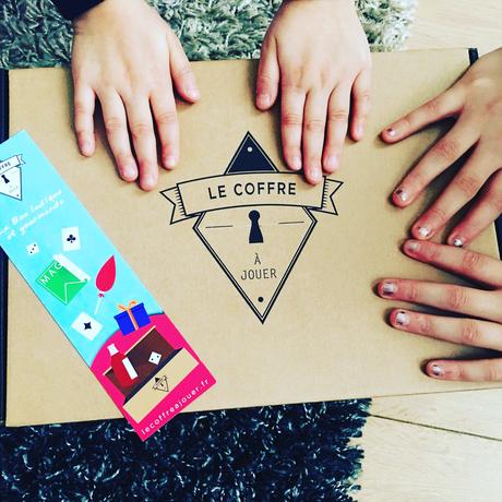 Mes découvertes : « Le Coffre A Jouer », une box qui va vous permettre de vous retrouver en famille pour jouer !