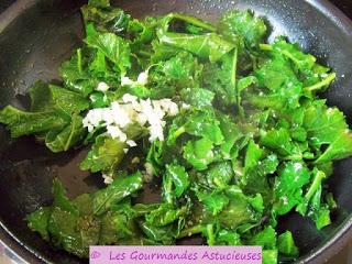 Risotto au chou et aux pignons de pin (Vegan)