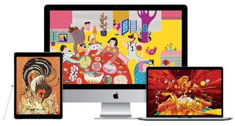 Nouvel an chinois : Apple offre 5 fonds d'écran pour iPhone, iPad et Mac