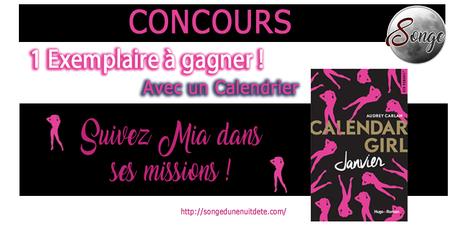 1 Exemplaire de Calendar Girl – Janvier de Audrey Carlan à Gagner !