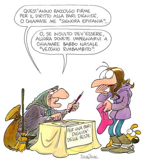 La Befana. Histoire + album de Sandra NELSON et Sébastien PELON – 2012 (Dès 5 ans)