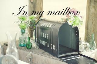 In My Mailbox  #110 ( dimanche 8 janvier 2017)