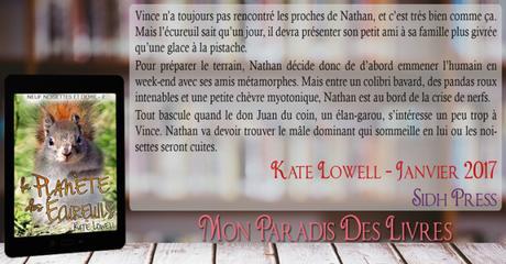 Neuf noisettes et demie #2 – La planète des Écureuils – Kate Lowell