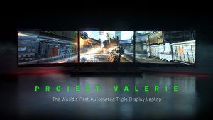 Razer dévoile « Project Valerie » : le premier concept pour un portable gaming multi-écrans