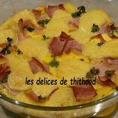 omelette au four (restes de frigo) - Le blog de lesdelicesdethithoad
