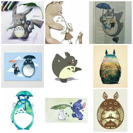 Fan Art Mon voisin Totoro Fan Art Mon voisin Totoro