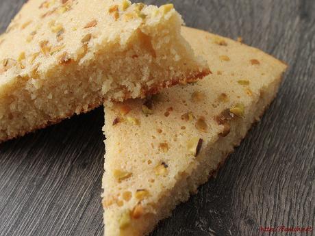 Financier amande pistache