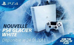 Une Nouvelle PS4 Glacier White disponible dès le 24 janvier